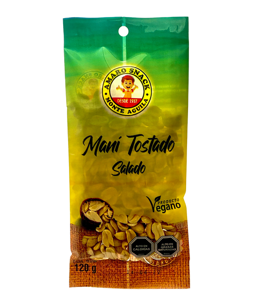 Maní Tostado Salado (120 Gr)
